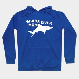 Shark diver mom Hoodie